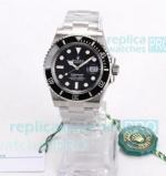 VS Factory Swiss Rolex Submariner Black Dial 3235 & 72 Power Reserve 41mm Watch